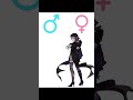 DEMON SLAYER CHARACTERS GENDERSWAP 4 - 鬼滅の刃キャラの性転換 そ #4 #アニメ #anime #shorts #kny #knyedit