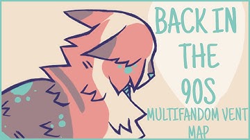 🎞Back in the 90s🎞//multifandom MINI vent map//OPEN