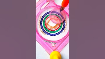 Mesmerizing Spirograph Pattern 😍 #patterns #spirographasmr #viral #oddlysatisfying #artshorts