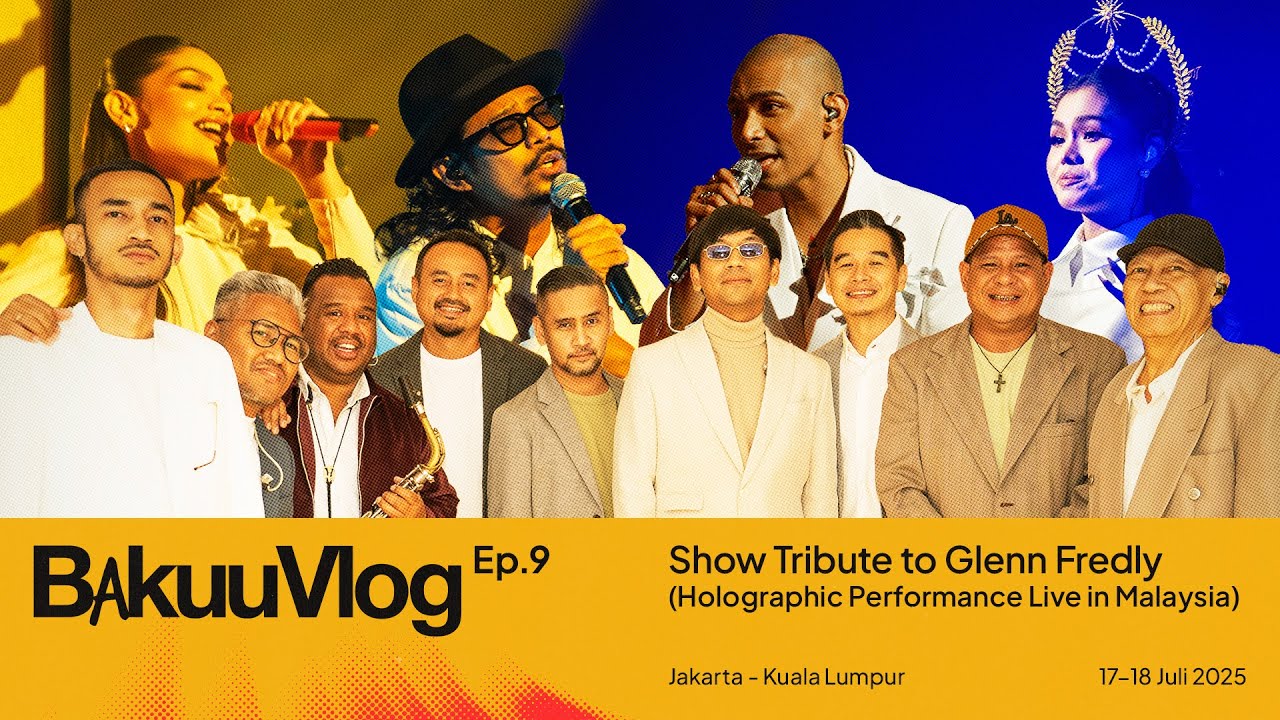 BakuuVlog #9 | Show Tribute to Glenn Fredly (Holographic Performance Live in Malaysia)