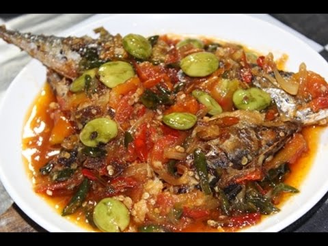 Resep Dan Cara  Memasak  Ikan Salem Pete Pedas Enak Dan 