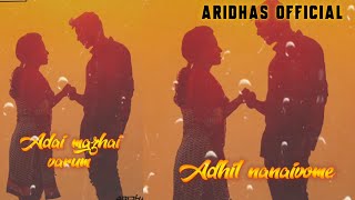 Vaseegara x Zara Zara Lyrics WhatsApp Status | Love song | ARIDHAS OFFICIAL