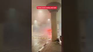 Download Lagu Storm and heavy rain in dubai today #dubai #rain #flood #uae 🇦🇪 💔 MP3