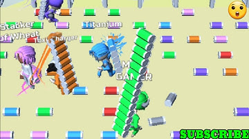 Bridge Race 💥 Android,ios All Levels | Walkthrough Gameplay | No Commentary Level 621 - 625.👈👆👌🔥😂