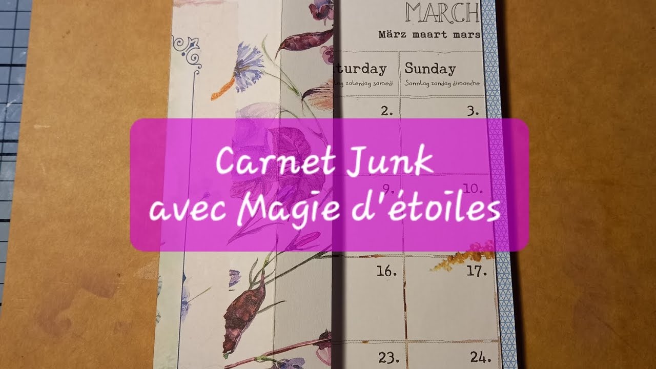 Mon carnet junk avance ! 😊💕 Avec @MagieEtoile  #Junk #carnetjunk #créativité #pourtoi
