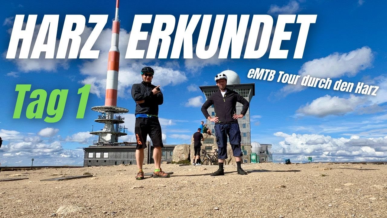 Harz erkundet - Tag 1 - unsere erste eMTB & Camping Tour in den Harz