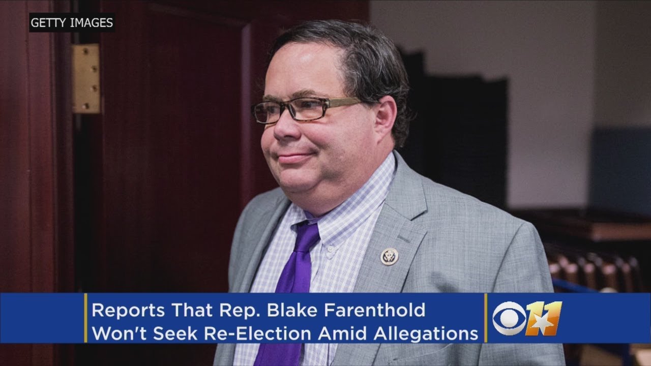 Blake Farenthold Won't Seek Re-Election Amid Sexual Harassment Claims