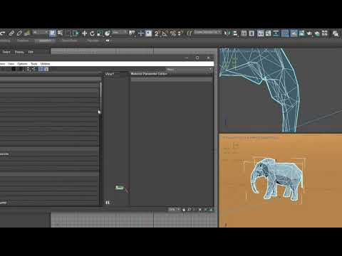 elefant low poly