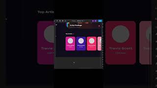 Web Music Player - Speed UI Design - DailyUI09