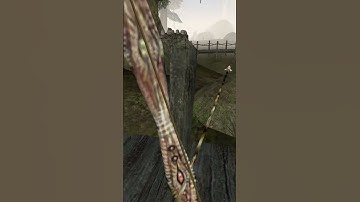 Morrowind vs Oblivion vs Skyrim - Archery Comparison #skyrim