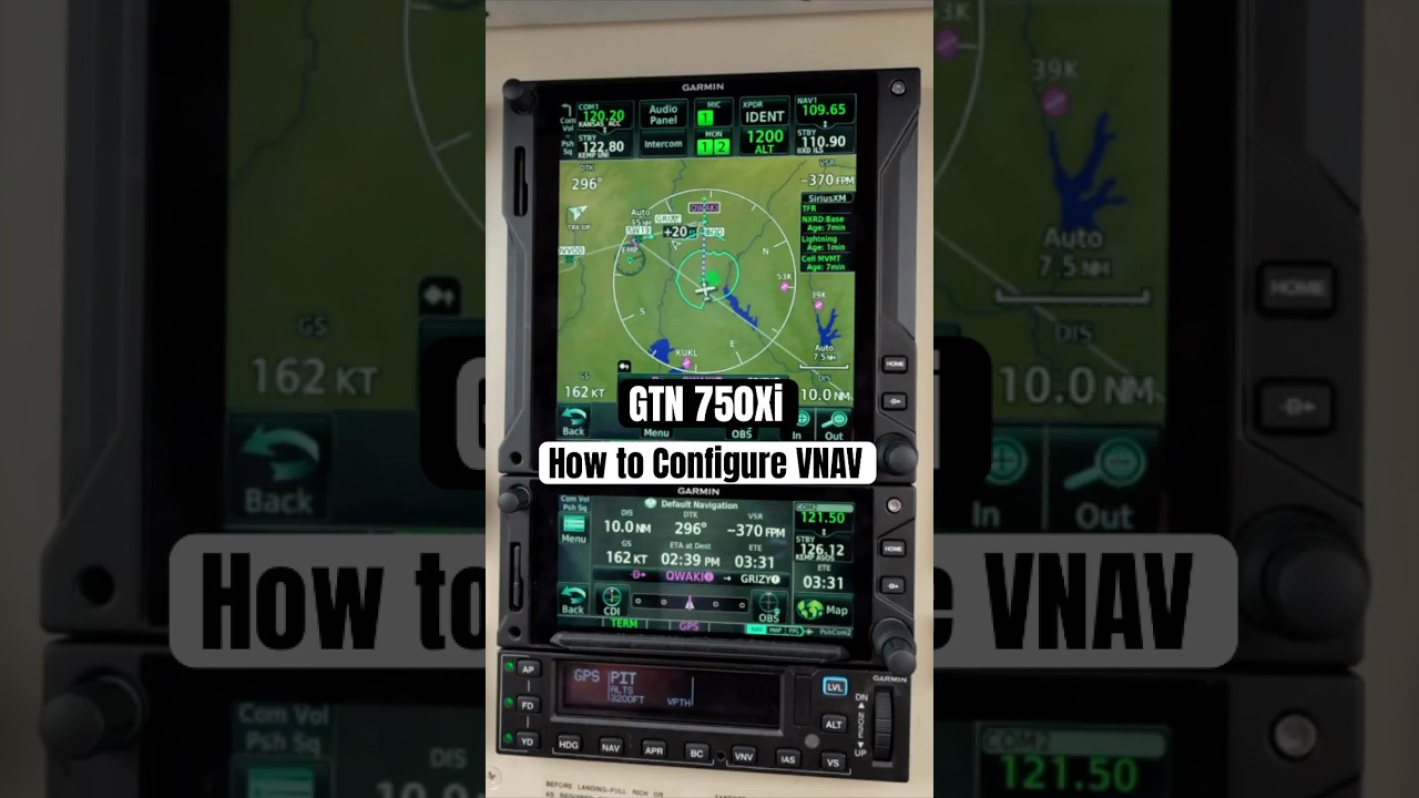 How to Configure VNAV on GTN 750Xi