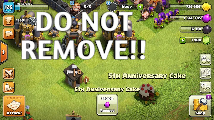 Rare Obstacles | Clash of clans | August 2017 Update | Do not remove them!!