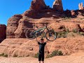 Riding the White Line in Sedona