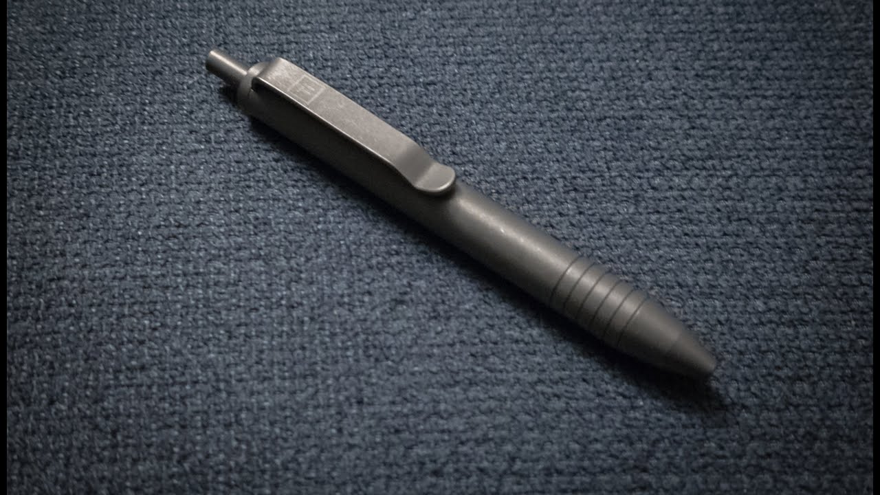 REVIEW: BigIDesign's Ti Click EDC Pen - NOVEL CARRY