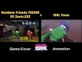 Rainbow Friends Fusion vs Sonic.EXE (Ep. 4) | GAME x FNF Animation Friends To Your End