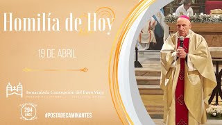 Homily for today, Saturday, April 19, at the Cathedral of Morón