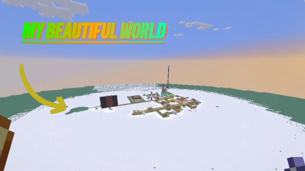 MY BEAUTIFUL WORLD IN MINECRAFT - YouTube