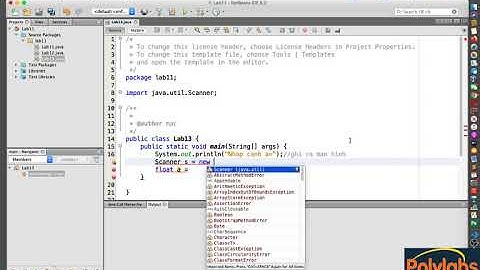 Lập trình java - V1.3 - Thể tích khối chữ nhật với java