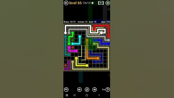 How To Solve Flow Free Pathway Pack Level 66 13x13 Harder Board Walk Through Solution Walkthrough
