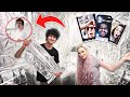 TINFOILING MY ROOMMATE’S ENTIRE ROOM! (ft. Nadeshot, FaZe Rug, Valkyrae + more)