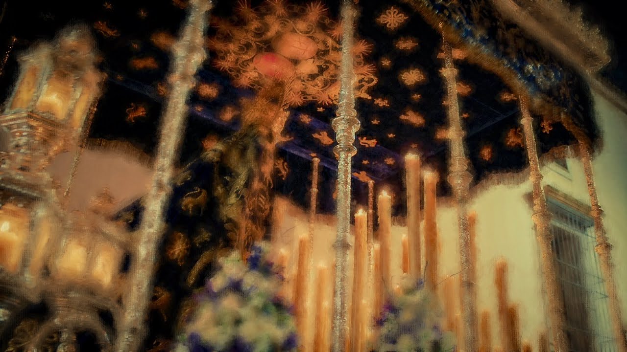 4K ᴴᴰᴿ / Montserrat (Paso de palio), Semana Santa de Sevilla 2025