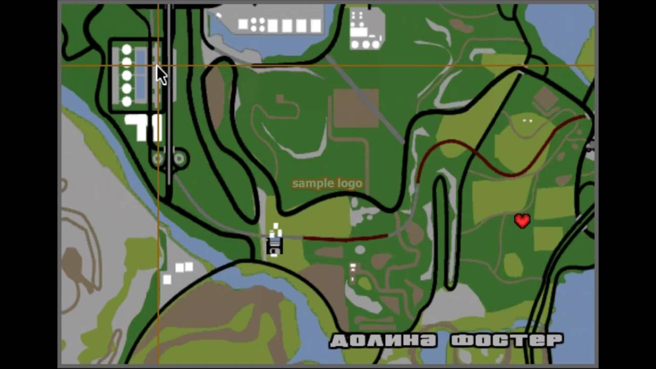 Где найти в гта сан андреас миниган карта