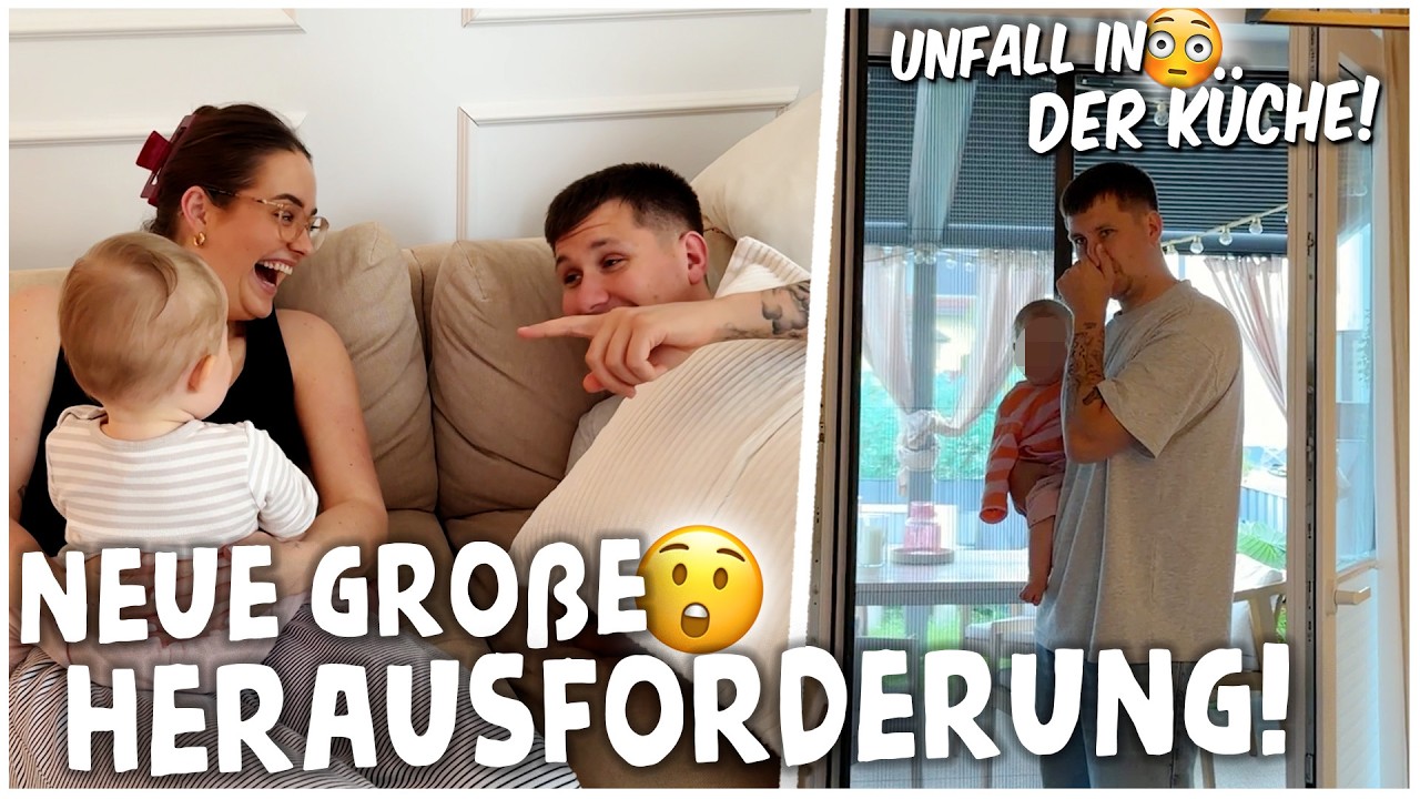 NEUE HERAUSFORDERUNG mit ZOEY😲 + KOBE mit KÜCHEN UNFALL😳 & MONE versaut SAUERTEIG😅 | kobexmone
