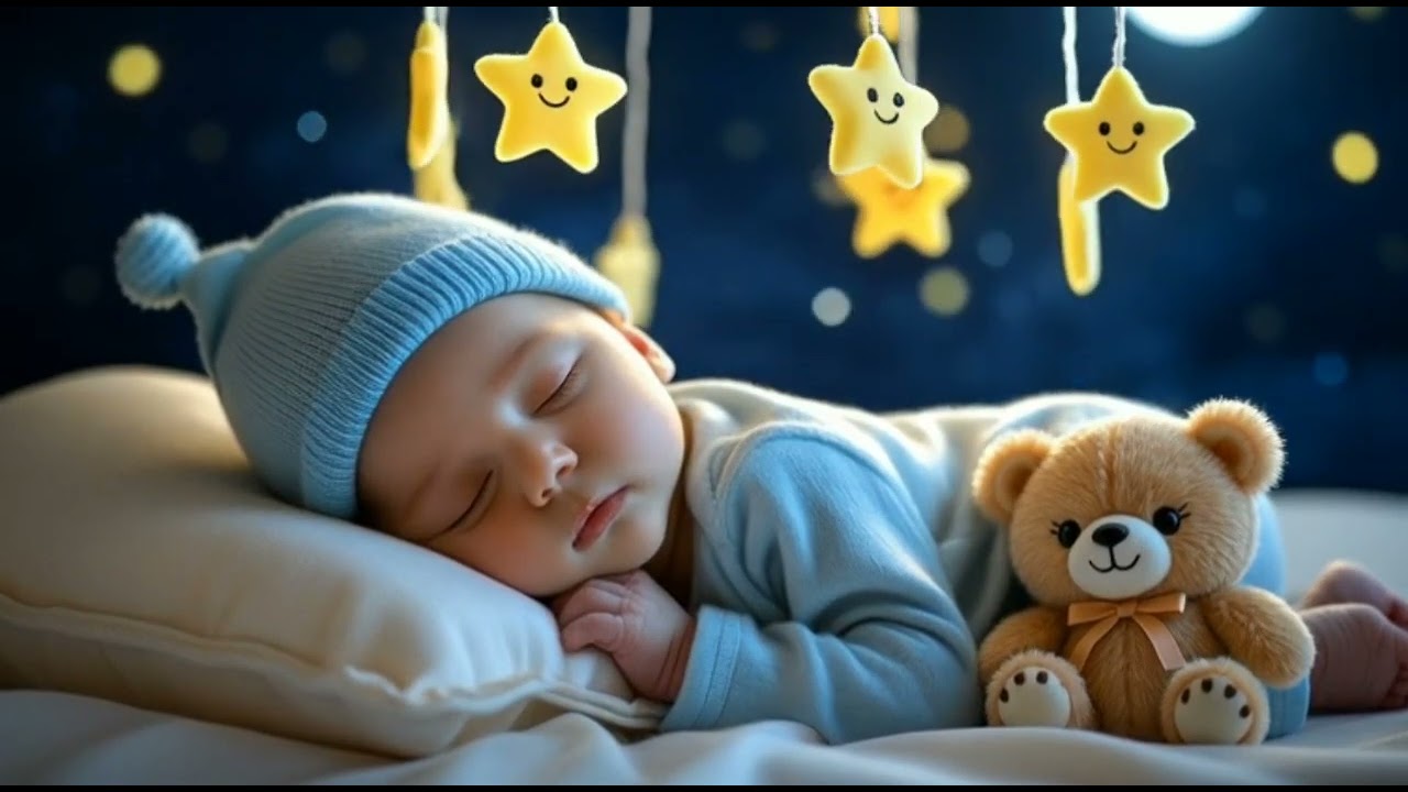Mozart & Brahms Lullaby 💤 Sleep Instantly in 3 Minutes | Baby Sleep Music for Deep Rest 🌙