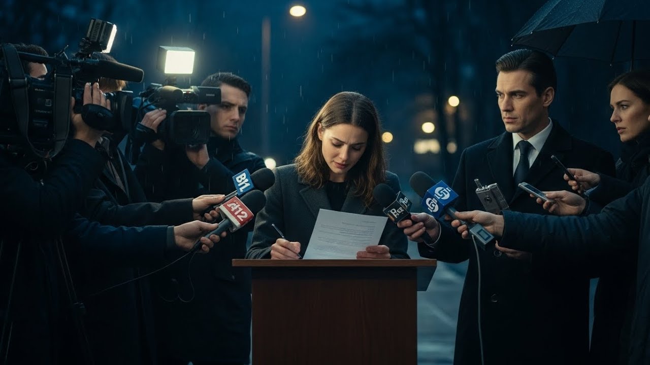 Forced to sign the divorce before reporters, Lena trembles — not knowing the journalist was the boss