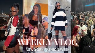 WEEKLY VLOG ♡ NYFW 2022 the CRAZIEST week of my LIFE (seriously.)