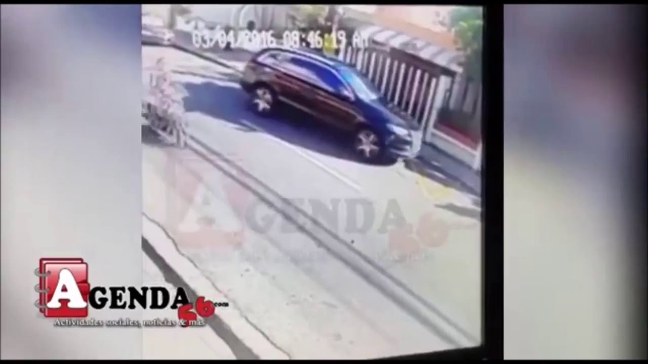 Camara capta momento del rapto de la viuda de Arsenio Diaz