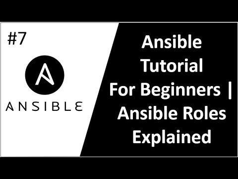 วีดีโอ: ฉันจะสร้างบทบาท Ansible ได้อย่างไร