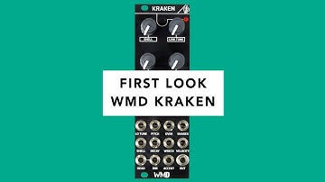 WMD Kraken Snare Synth Module - First Look (Tutorial, Demo & Jam)