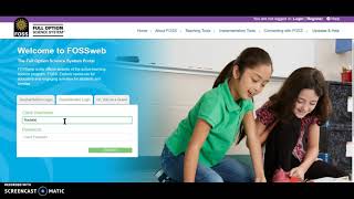 FOSS web step by step