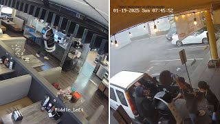 San Jose restaurant workers wrestle with attempted 'robot server kidnapper'