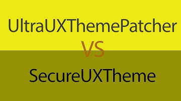 UltraUXThemePatcher vs SecureUxTheme | Repair and Reset apps | App won