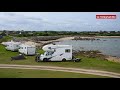 Ref:DpdkVi2edaQ Plouescat (29). poulfon, camping avec vue sur mer