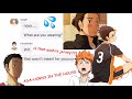 nOyA in AsAHI's JERSEY?? (feat. asa-horny)- haikyuu texting group chat