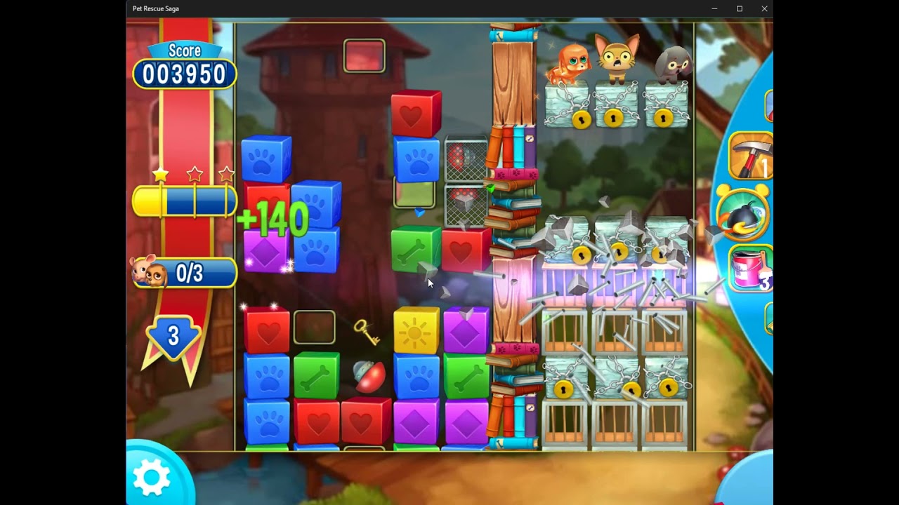 Pet Rescue Saga level 3941 no boosters