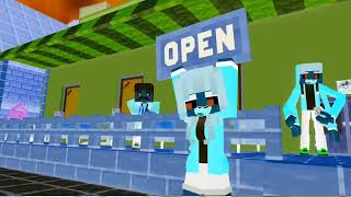Minecraft JJ’s Restaurant 🍲 | Trying Delicious Soup in Town