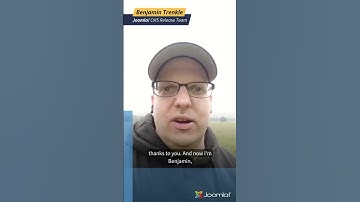 Joomla! CMS Release Team, Benjamin Trenkle – #Joomla #OpenSource #CMS