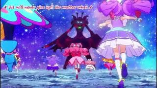 Pretty Cure All Stars F Final Battle but it's all the actual attack sequences