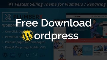Plumber WordPress Theme free download