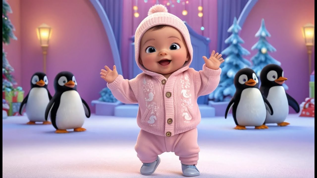 Little Penguin Dance | Cute Winter Dance Song for Toddlers ...