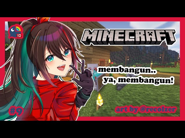 【 Minecraft | #9 】Membangun...【 NIJISANJI ID 】のサムネイル
