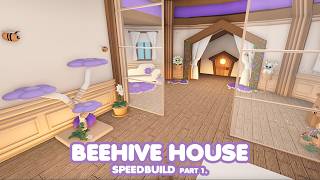 Beehive House Speed build in Adopt me! Part 1