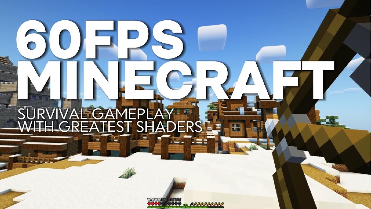 Minecraft Survival Gameplay With Greatest Shaders Gameplay No Copyright ...