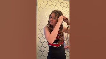 grwm for cheer pictures #girls #cheer #grwm