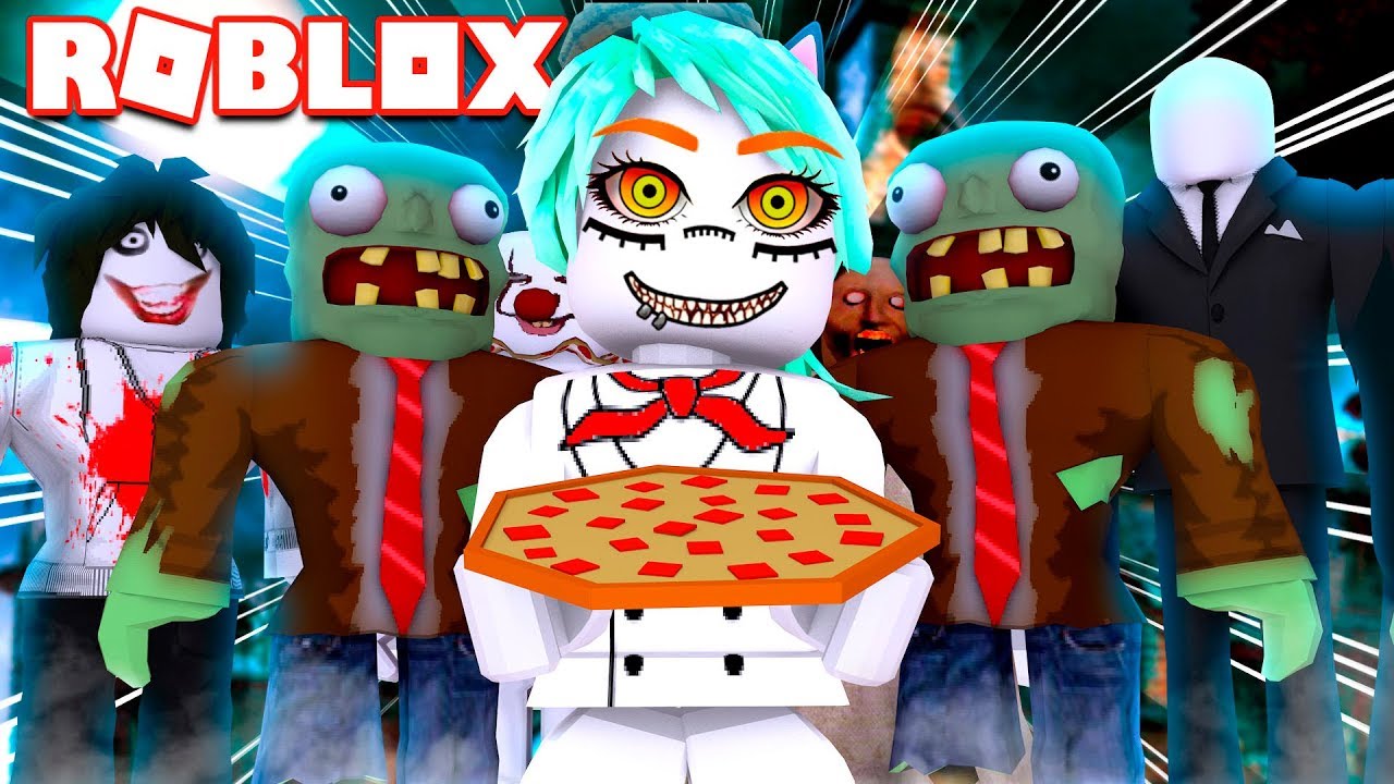 Roblox: ESCAPAMOS DO LABIRINTO DO TERROR NA NOVA ATUALIZAÇÃO DE HALLOWEEN  😮🕸!! (Pizza Place) 