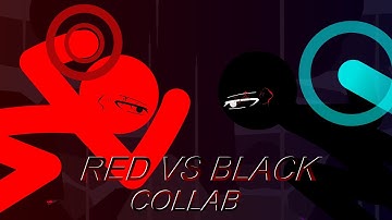 red vs black collab | my entry - collab by @snanimations786